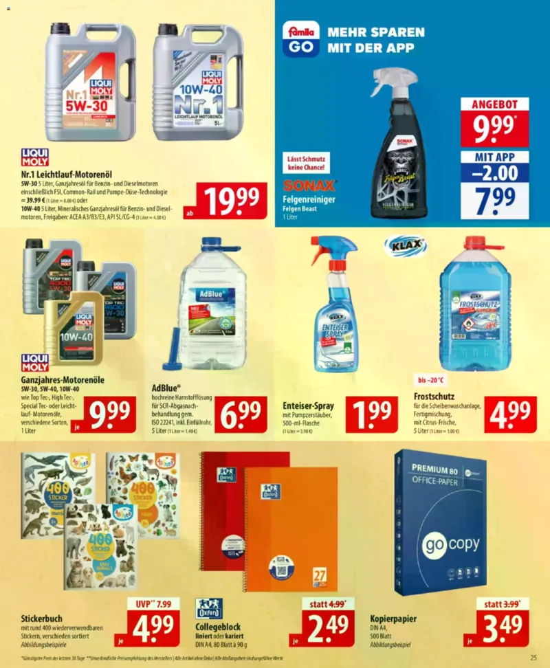 Famila Prospekt vom 09.02.2026, Seite 25