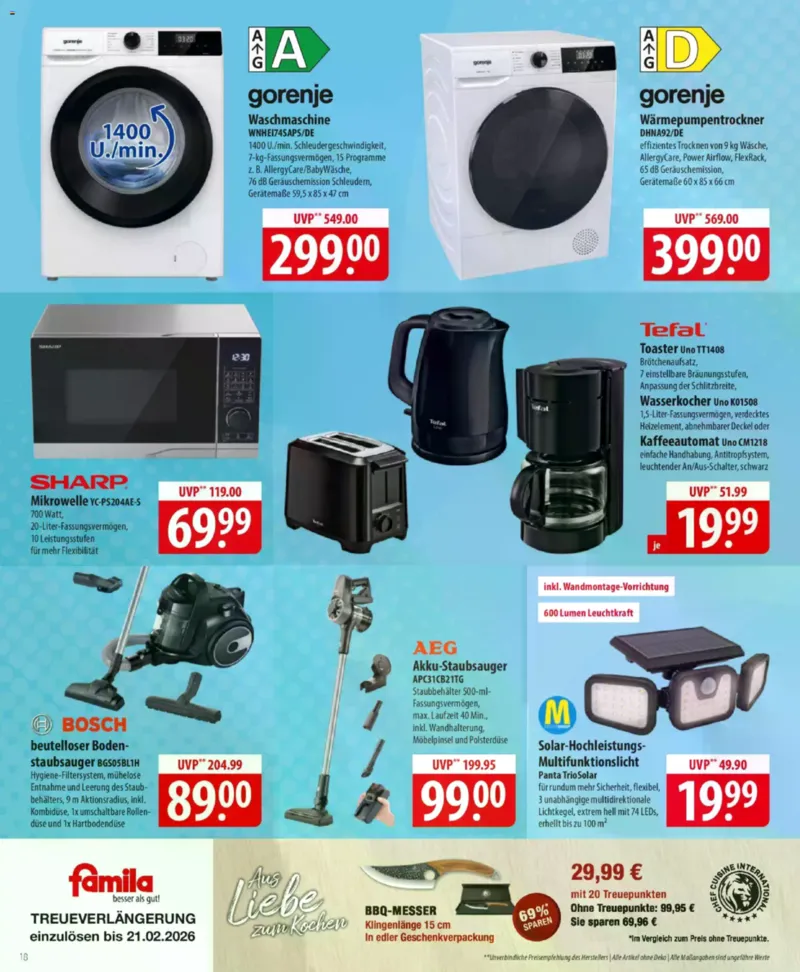 Famila Prospekt vom 16.02.2026, Seite 18