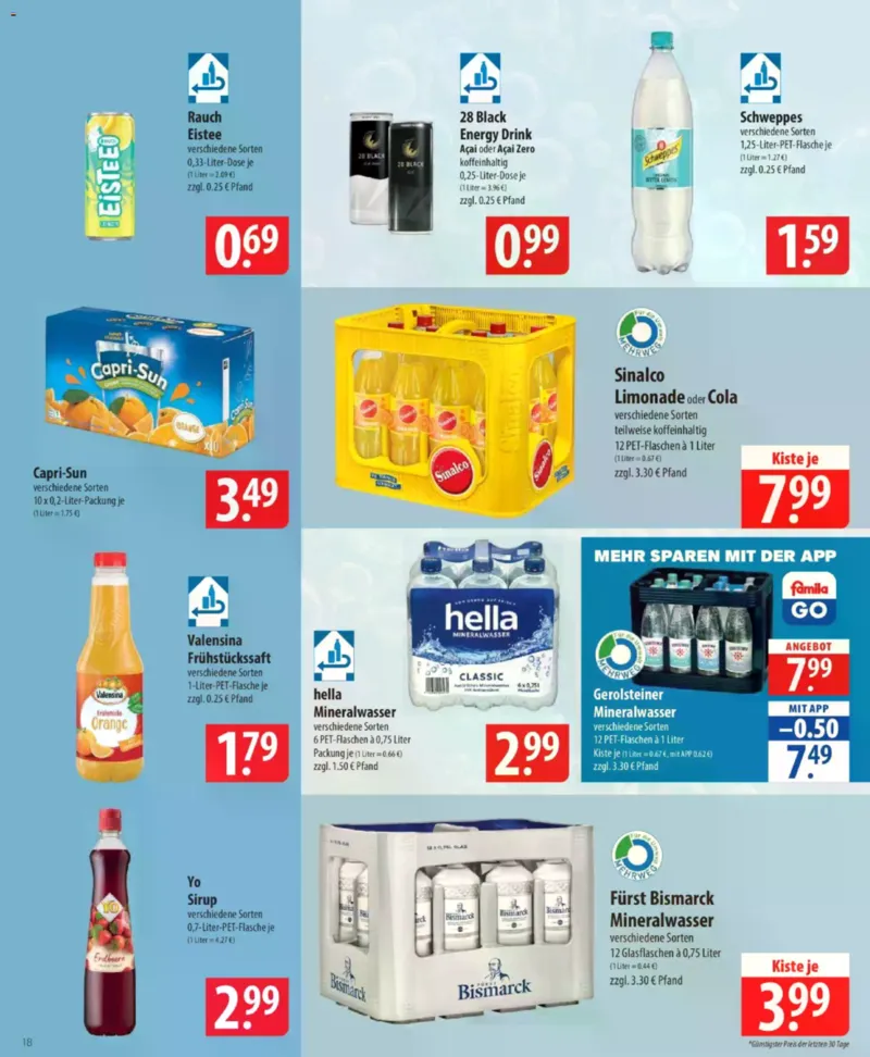 Famila Prospekt vom 09.03.2026, Seite 18