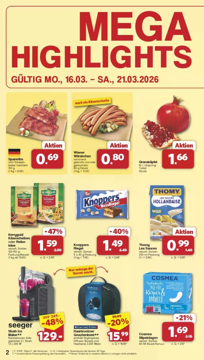 Famila Prospekt vom 16.03.2026, Seite 2