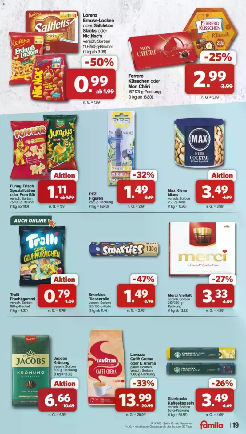 Famila Prospekt vom 23.03.2026, Seite 19