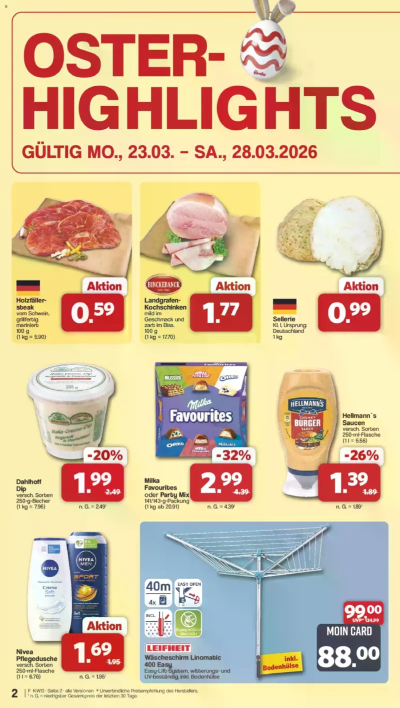 Famila Prospekt vom 23.03.2026, Seite 2