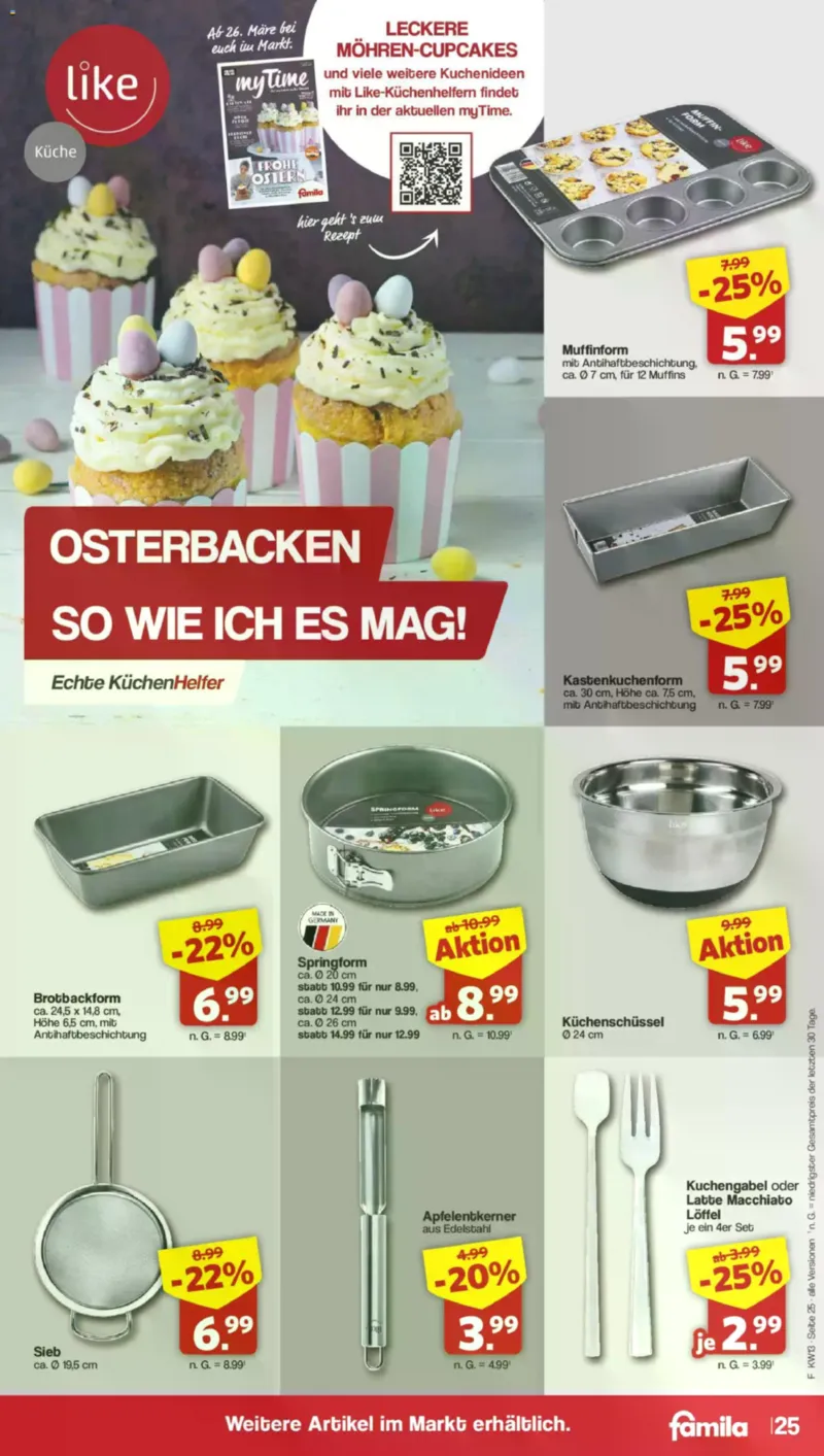 Famila Prospekt vom 23.03.2026, Seite 25
