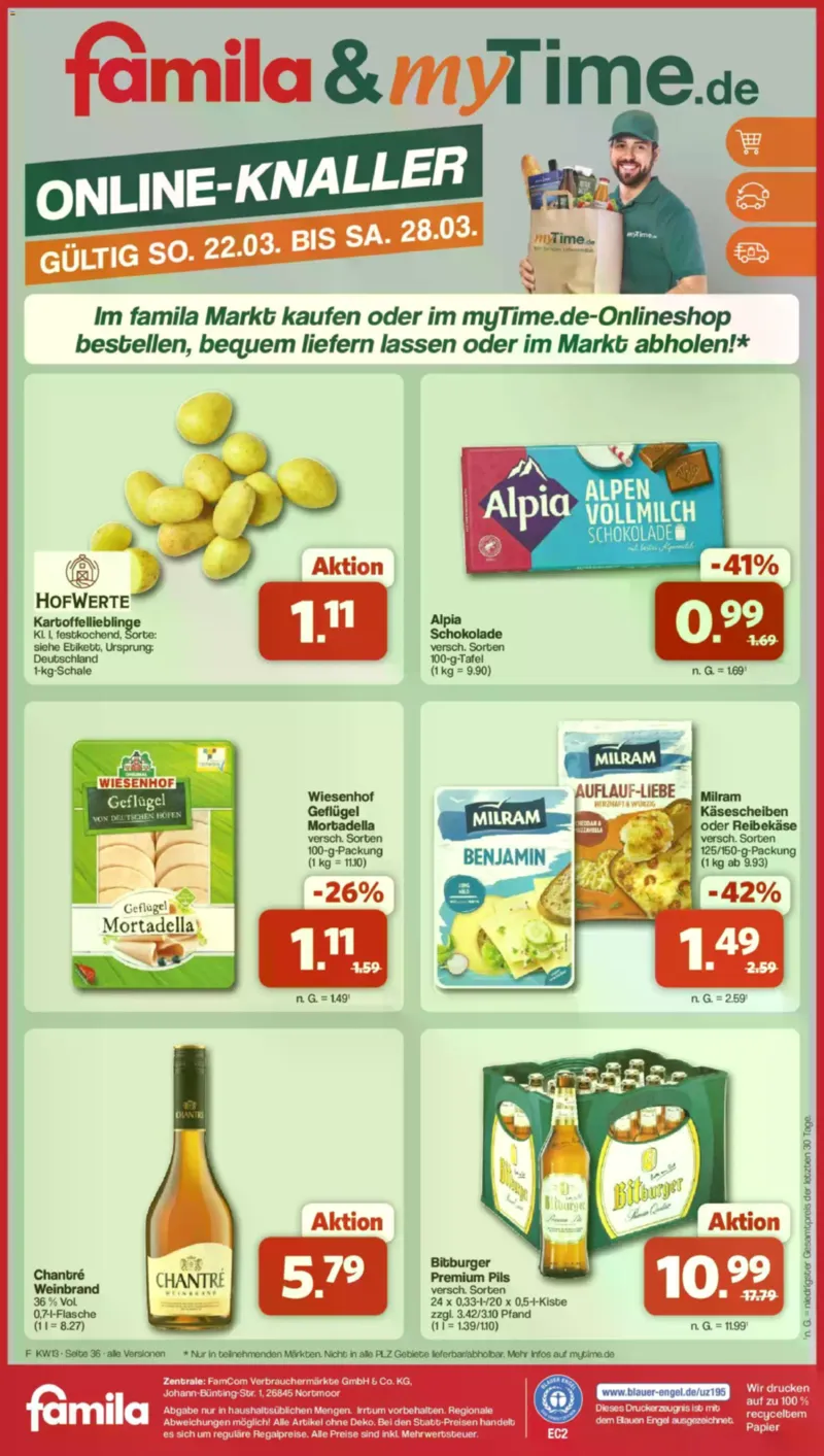 Famila Prospekt vom 23.03.2026, Seite 36