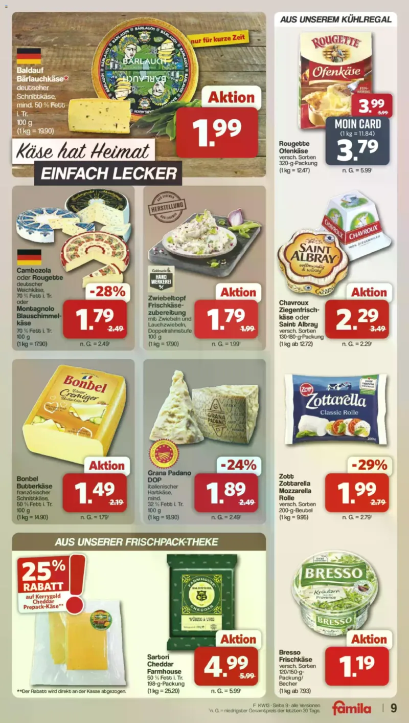 Famila Prospekt vom 23.03.2026, Seite 9