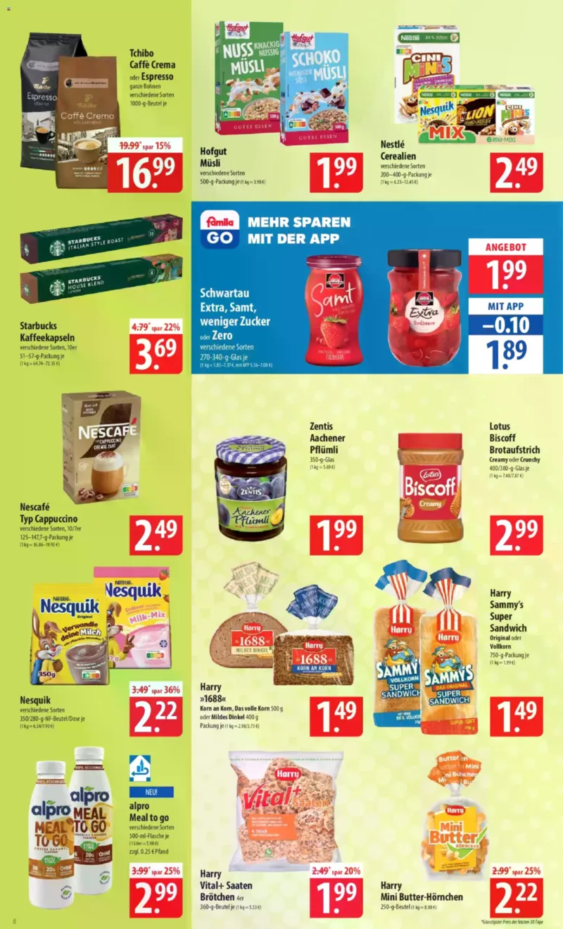 Famila Prospekt vom 30.03.2026, Seite 8