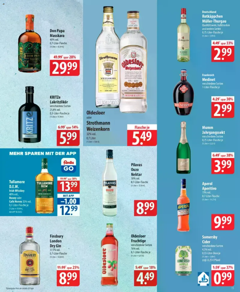 Famila Prospekt vom 13.04.2026, Seite 15