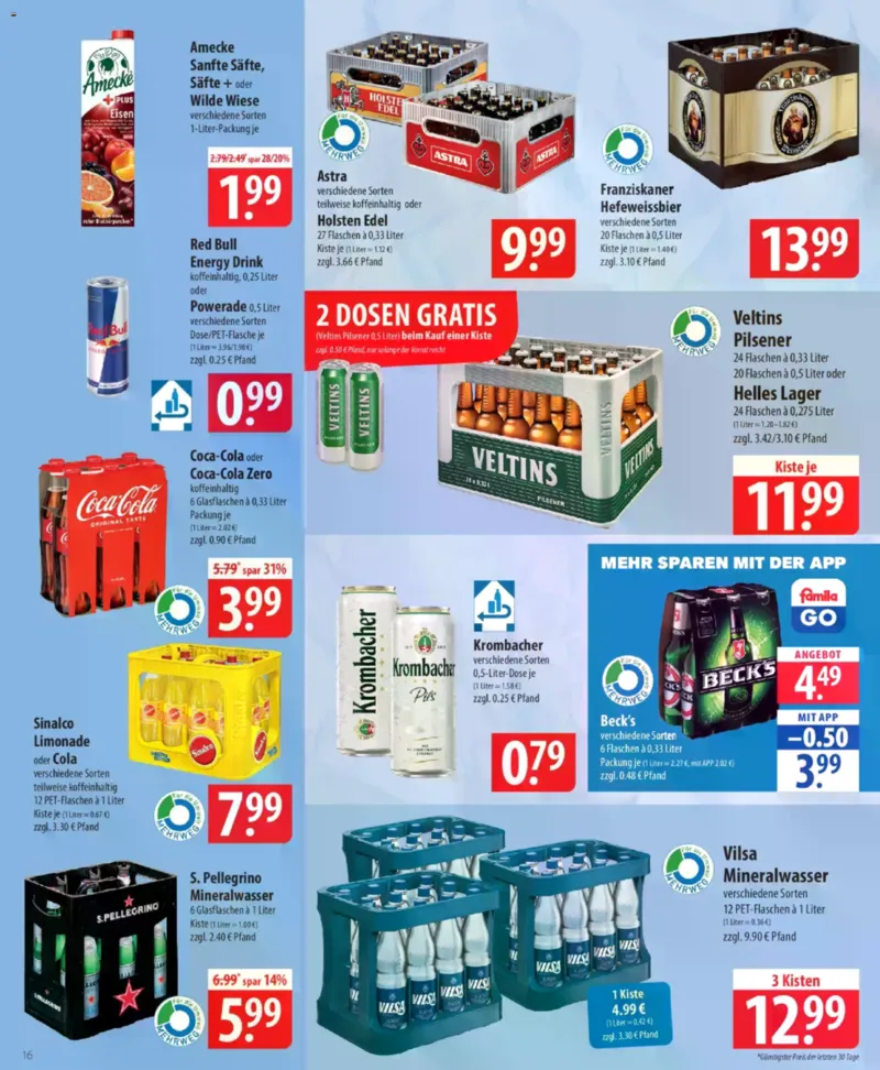 Famila Prospekt vom 13.04.2026, Seite 16