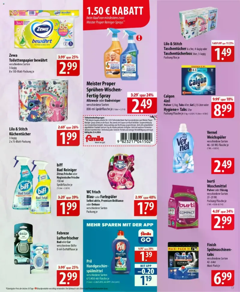 Famila Prospekt vom 20.04.2026, Seite 17