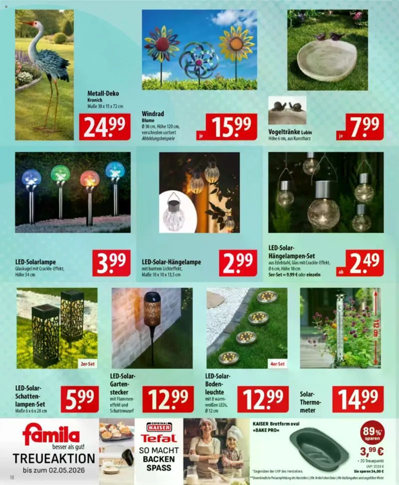 Famila Prospekt vom 20.04.2026, Seite 18