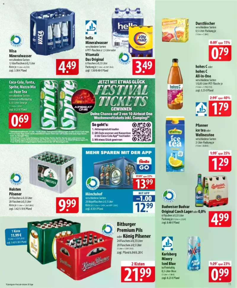 Famila Prospekt vom 27.04.2026, Seite 15