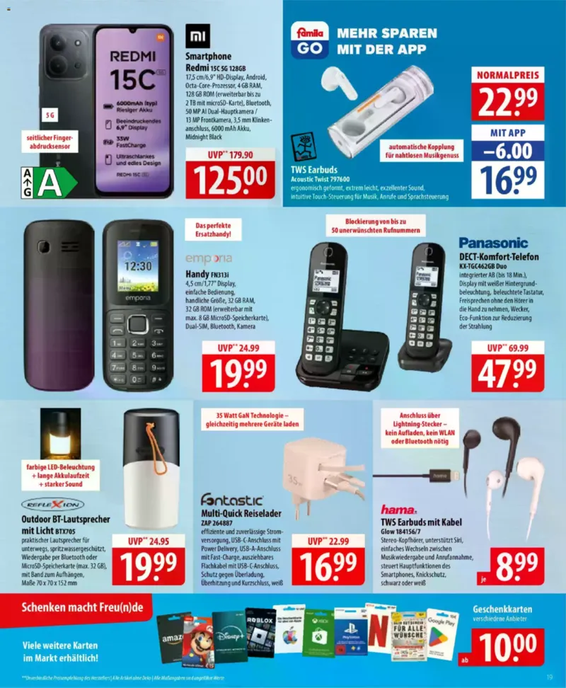 Famila Prospekt vom 27.04.2026, Seite 19