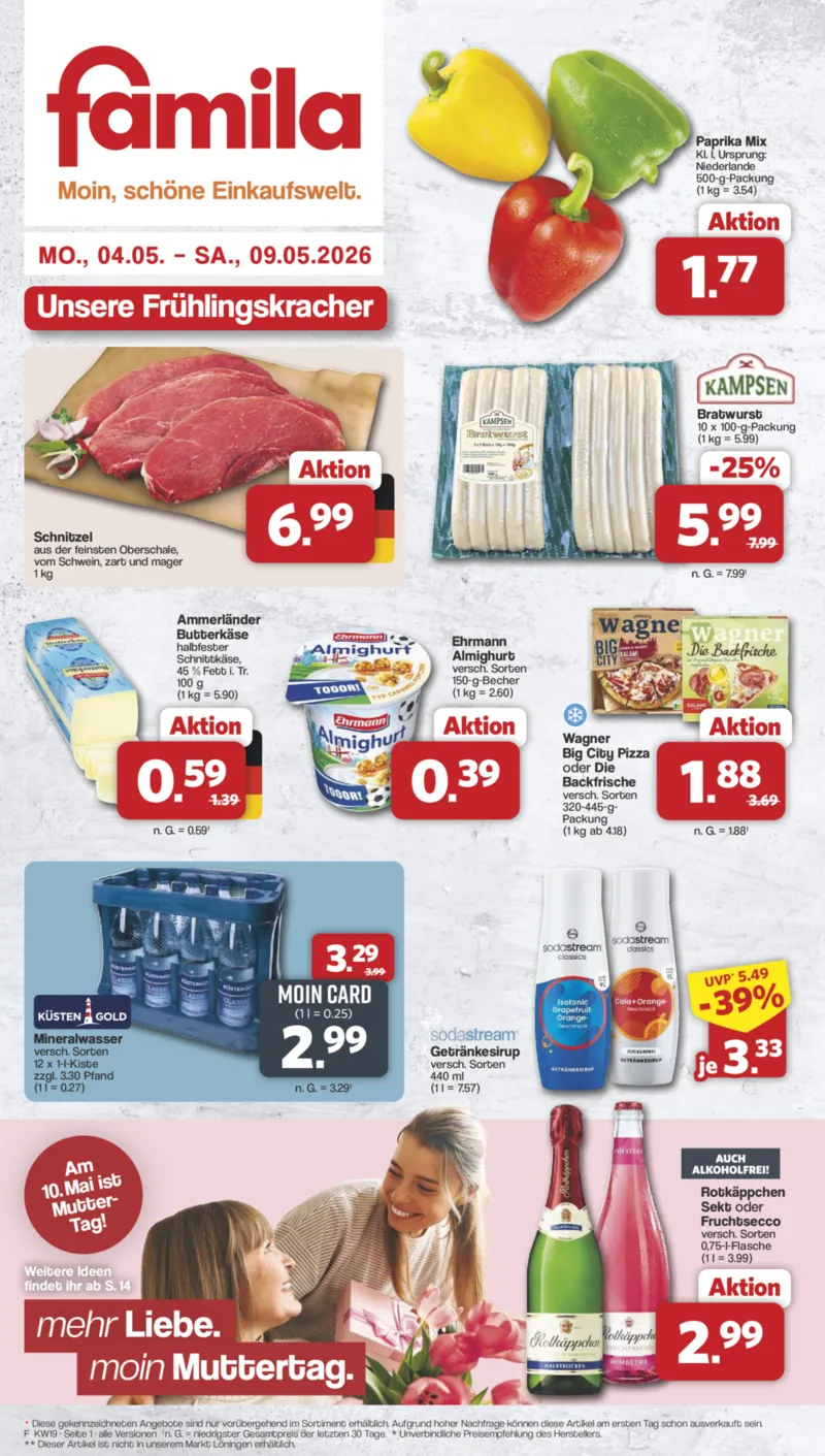 Famila Prospekt vom 04.05.2026, Seite 1