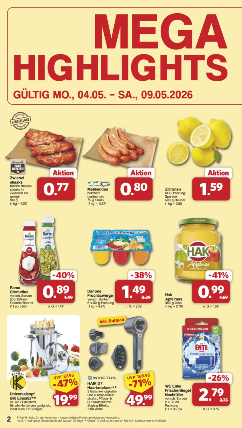 Famila Prospekt vom 04.05.2026, Seite 2