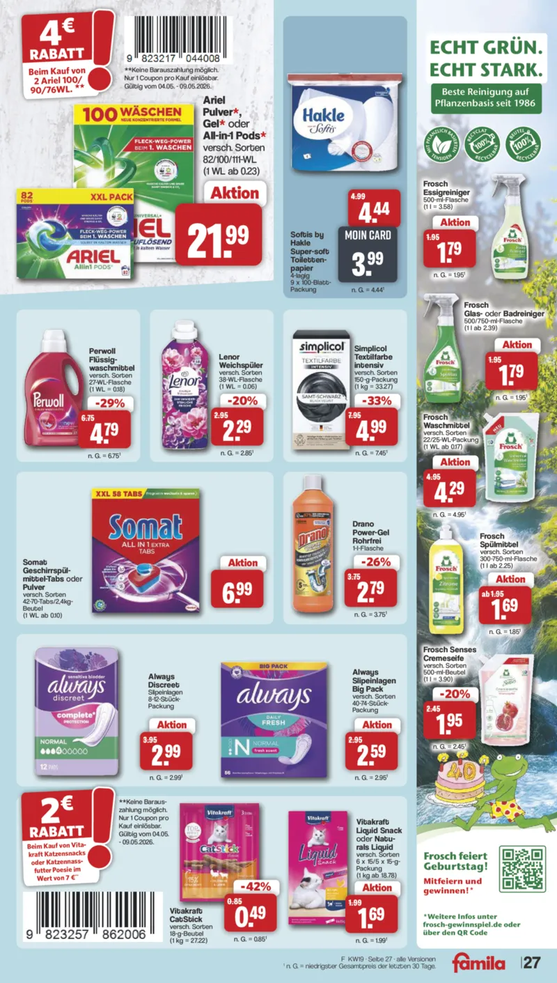 Famila Prospekt vom 04.05.2026, Seite 27