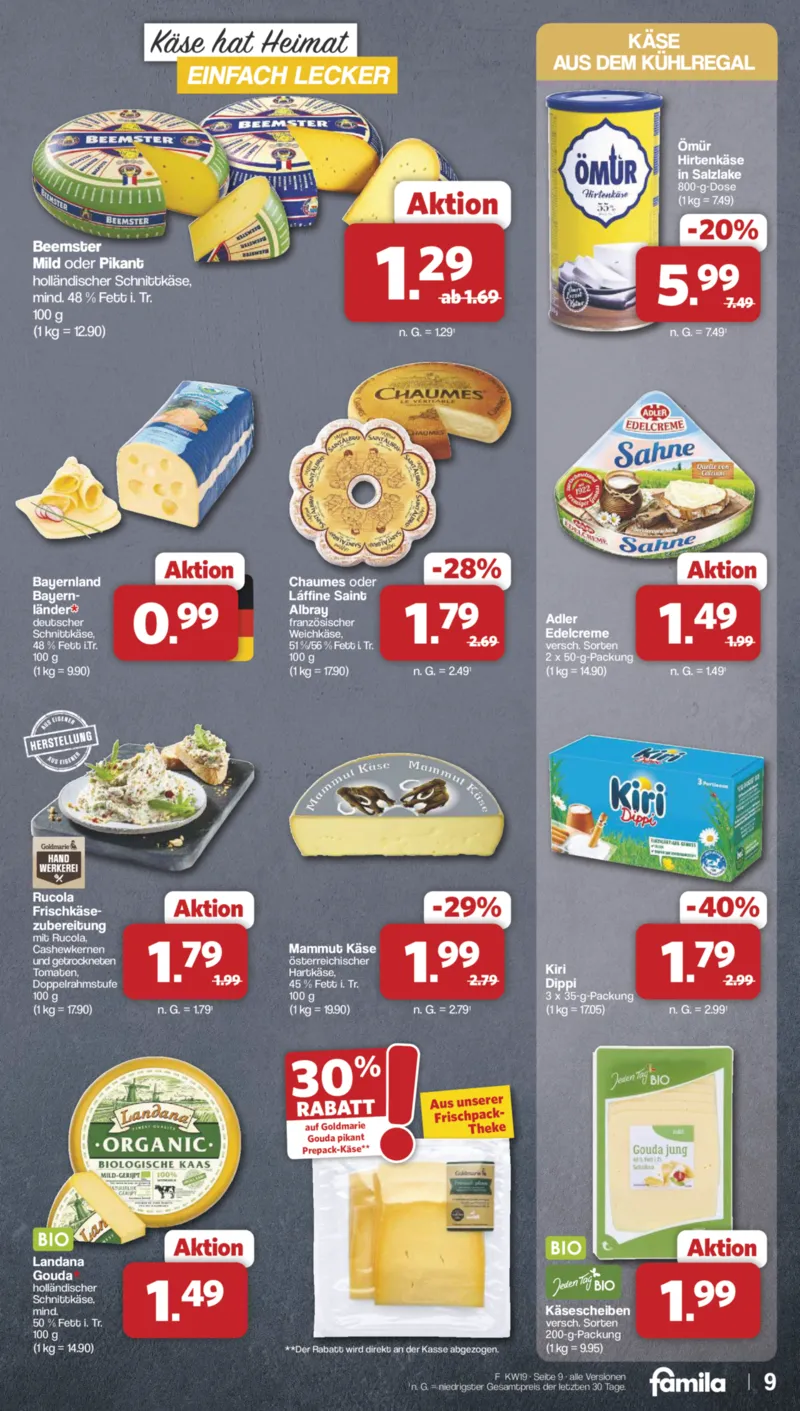 Famila Prospekt vom 04.05.2026, Seite 9