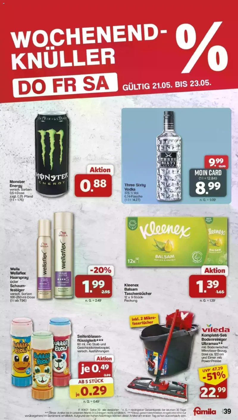 Famila Prospekt vom 18.05.2026, Seite 39