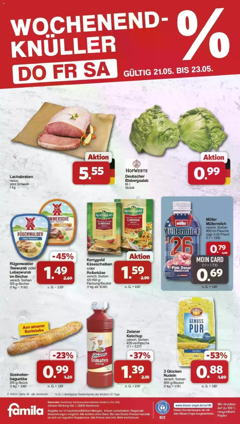 Famila Prospekt vom 18.05.2026, Seite 40