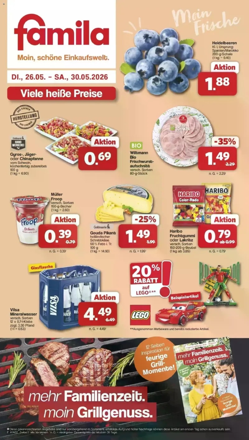 Famila Prospekt vom 26.05.2026, Seite 1
