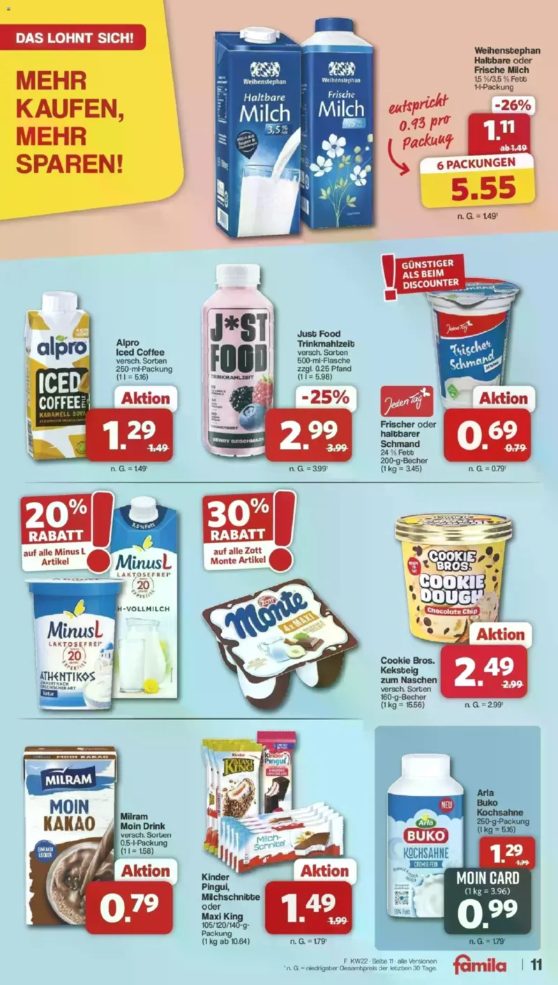 Famila Prospekt vom 26.05.2026, Seite 11