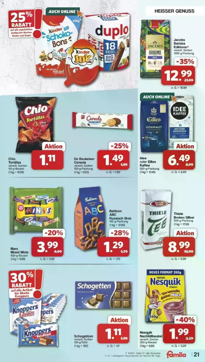 Famila Prospekt vom 26.05.2026, Seite 21