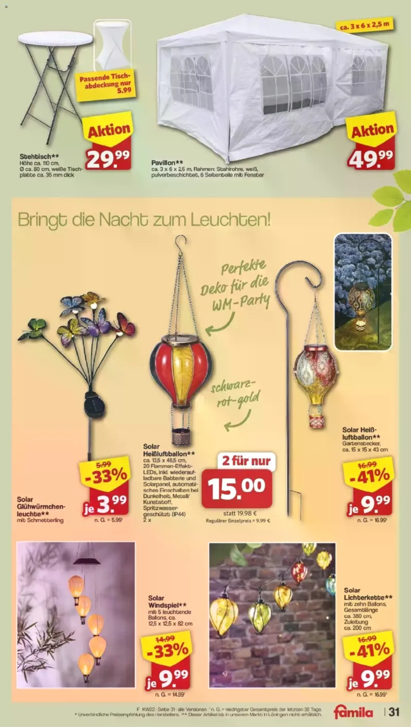 Famila Prospekt vom 26.05.2026, Seite 31
