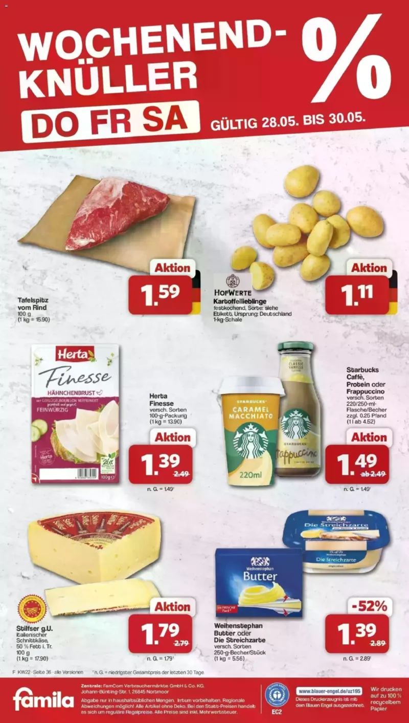 Famila Prospekt vom 26.05.2026, Seite 36