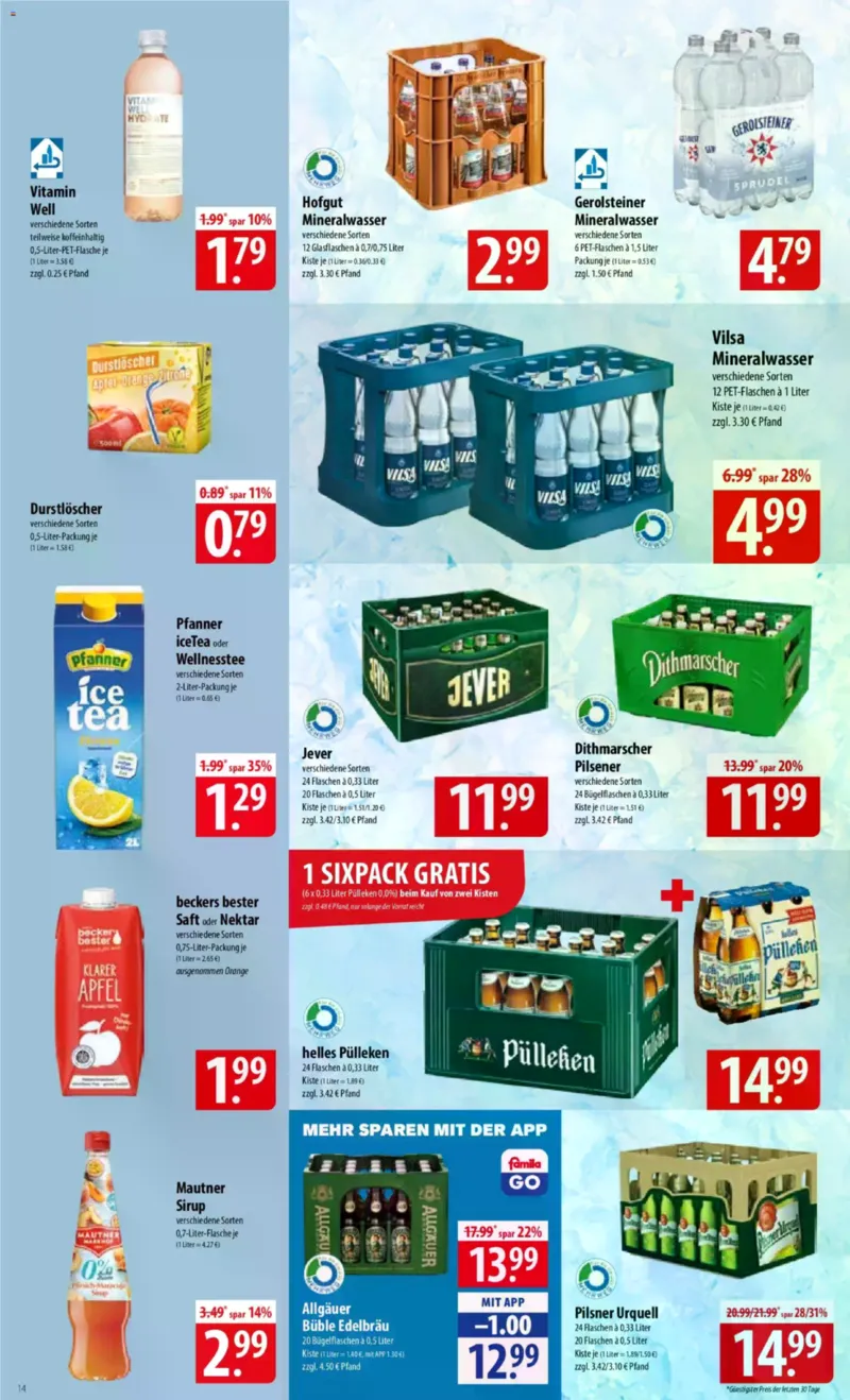 Famila Prospekt vom 08.06.2026, Seite 14