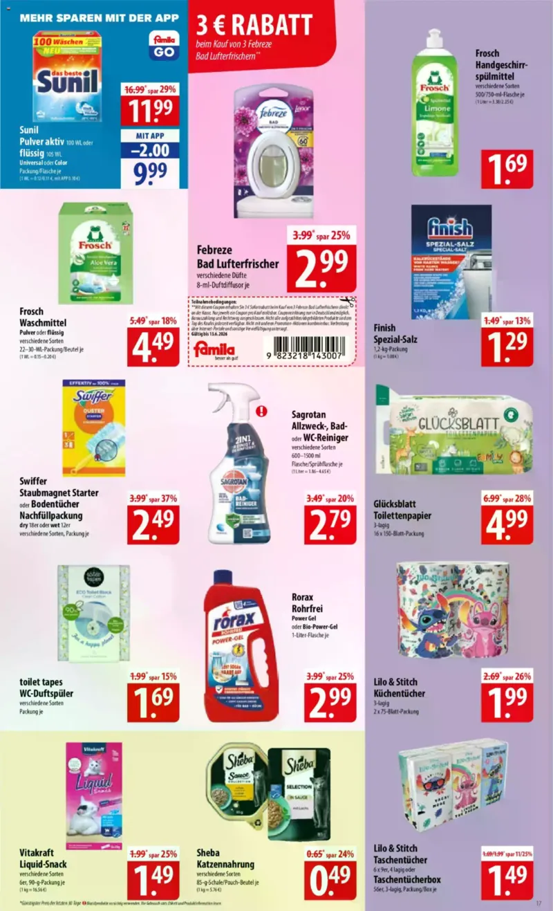 Famila Prospekt vom 08.06.2026, Seite 17