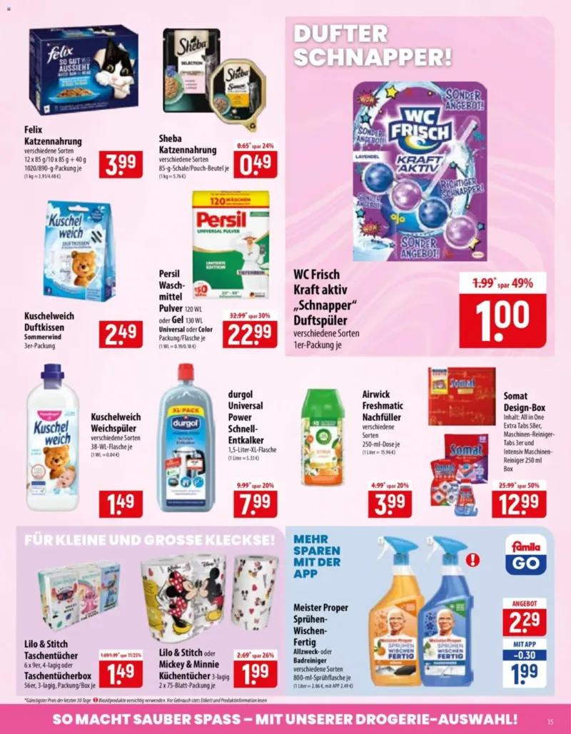 Famila Prospekt vom 20.07.2026, Seite 15
