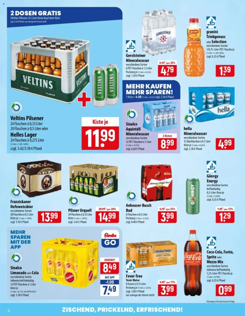 Famila Prospekt vom 20.07.2026, Seite 16