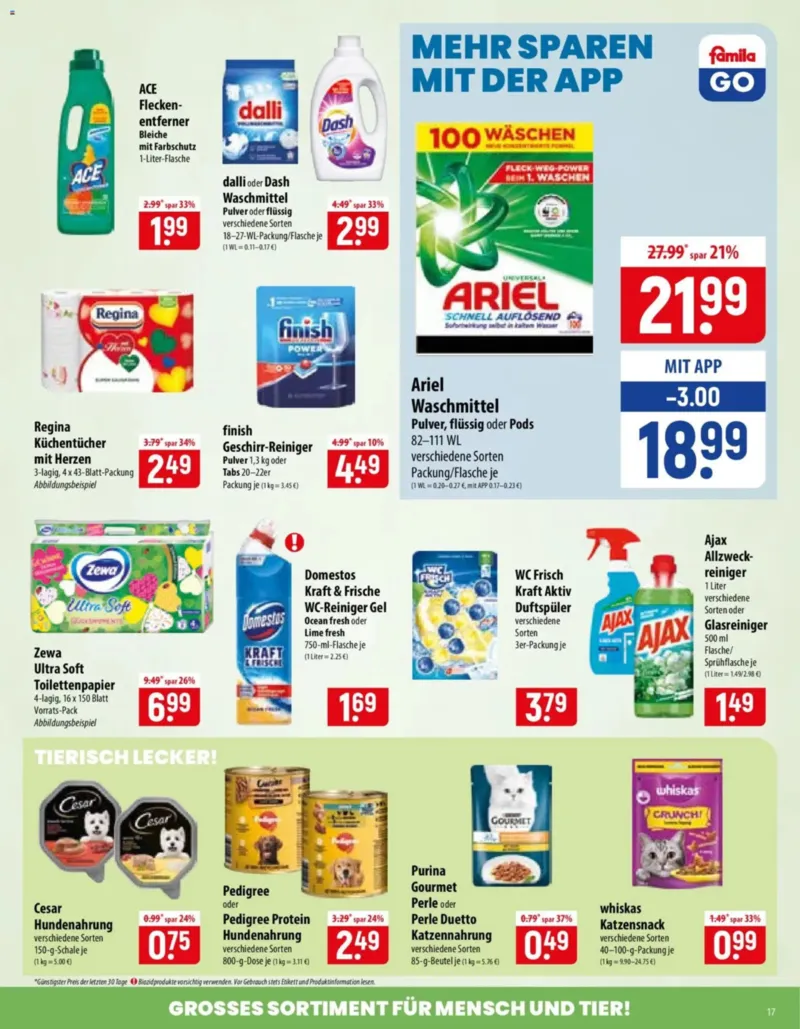 Famila Prospekt vom 27.07.2026, Seite 17