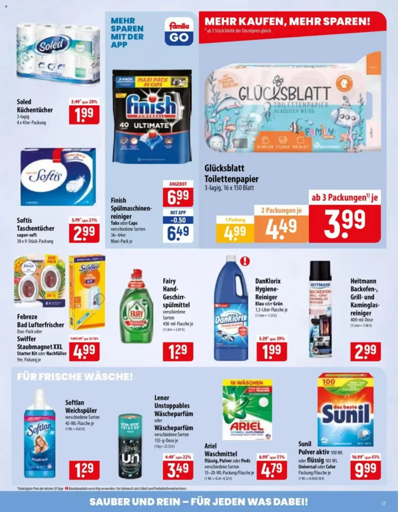 Famila Prospekt vom 03.08.2026, Seite 17