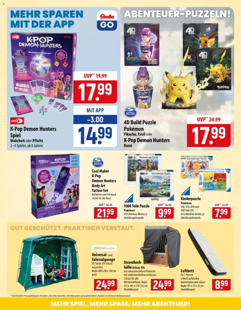 Famila Prospekt vom 14.09.2026, Seite 23