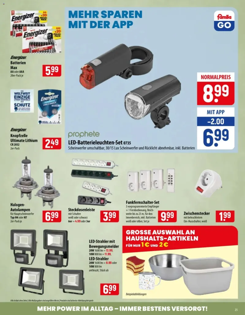 Famila Prospekt vom 14.09.2026, Seite 25