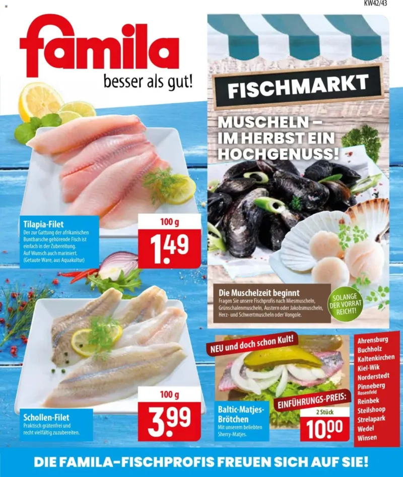 Famila Prospekt vom 12.10.2026, Seite 1