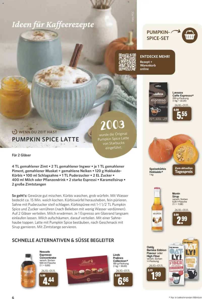 Famila Prospekt vom 26.10.2026, Seite 6