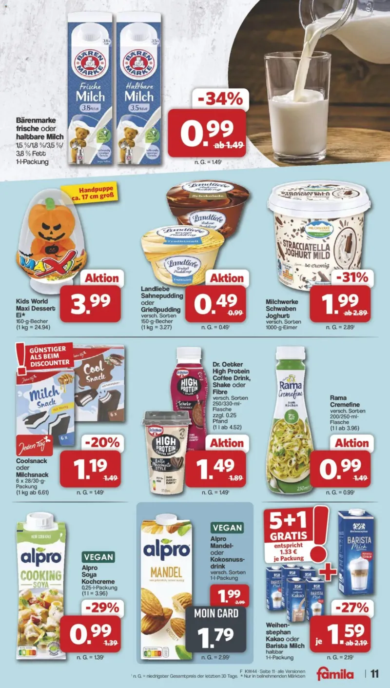 Famila Prospekt vom 26.10.2026, Seite 11