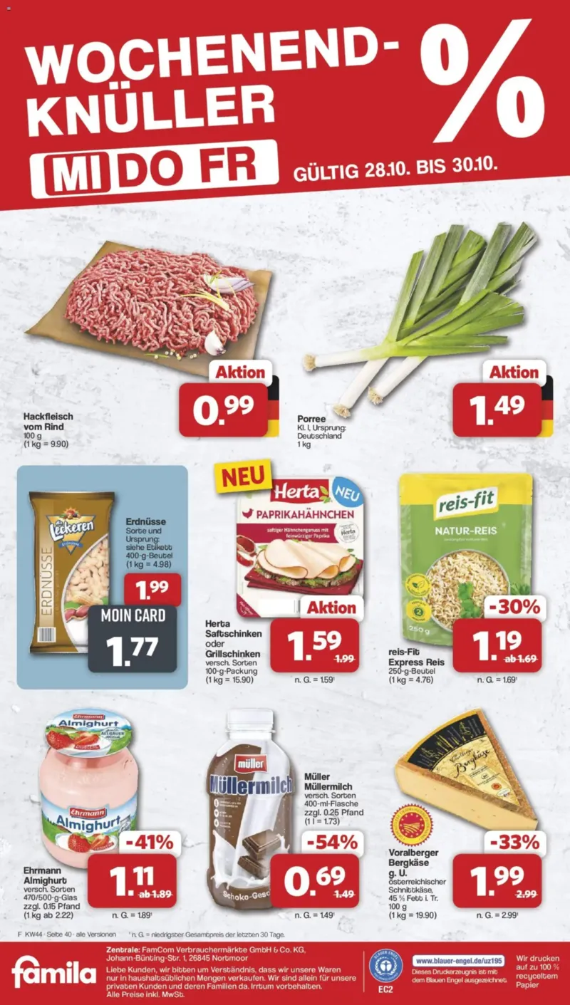 Famila Prospekt vom 26.10.2026, Seite 42