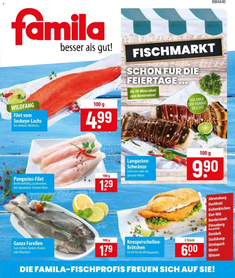 Famila Prospekt vom 26.10.2026, Seite 1