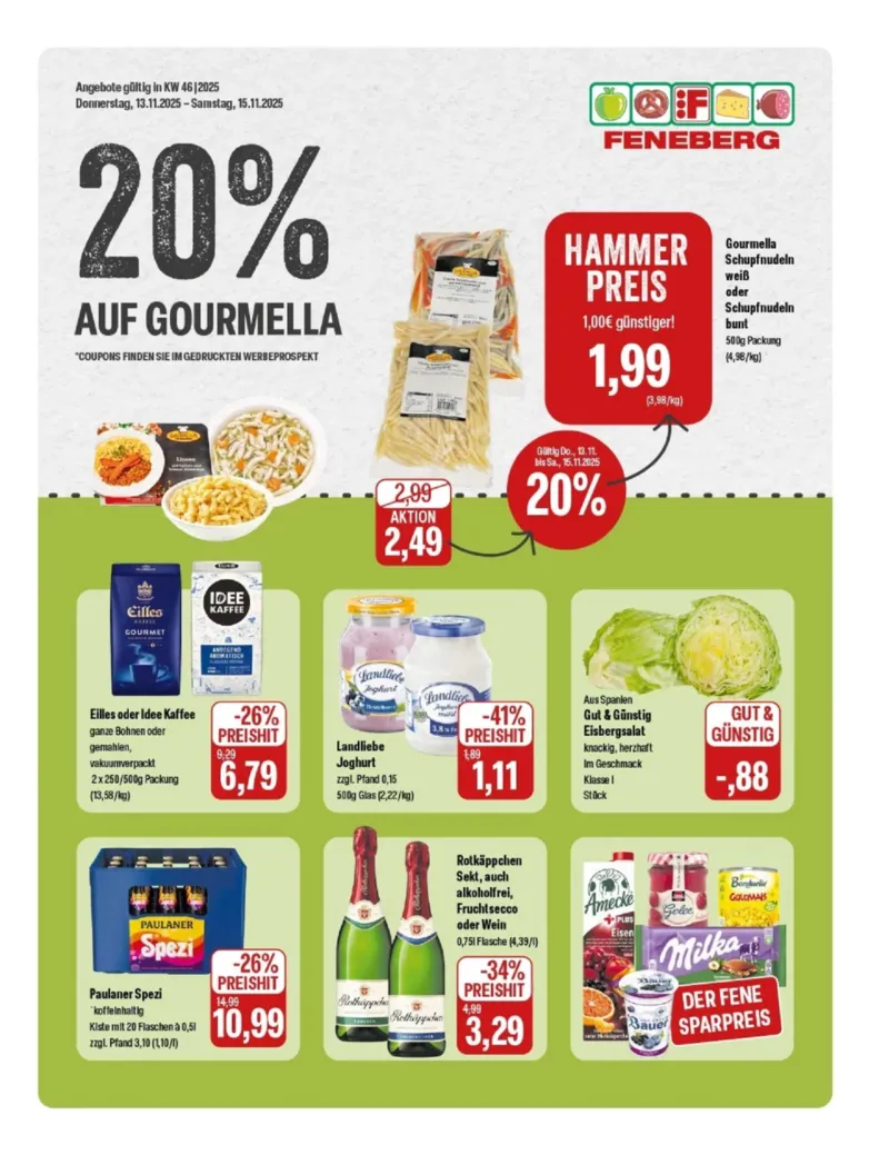 Feneberg Prospekt vom 13.11.2025, Seite 1