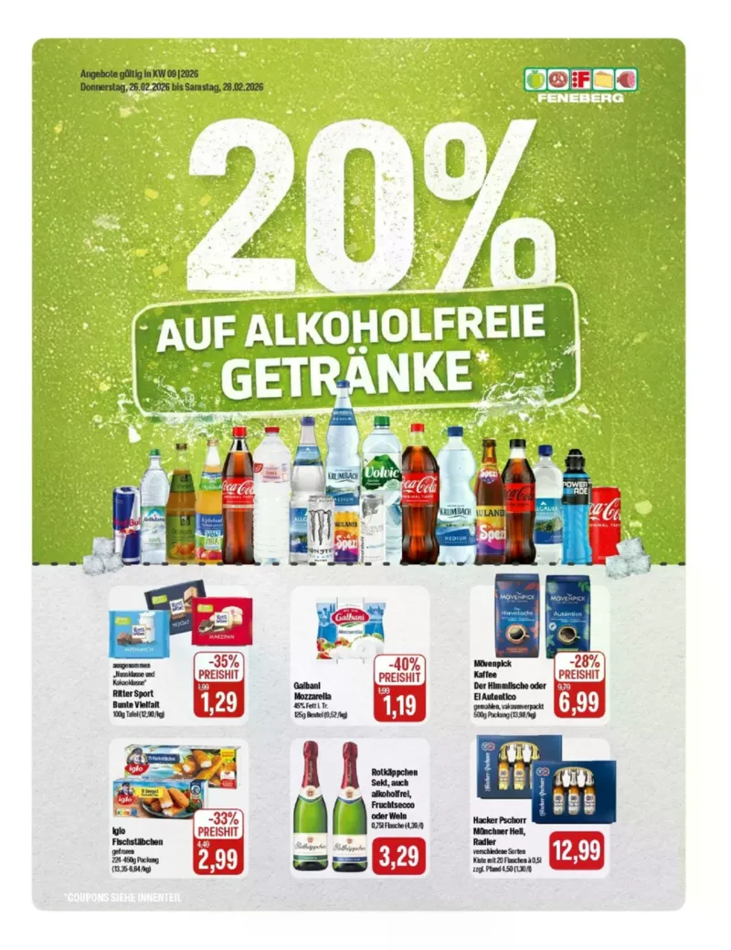 Feneberg Prospekt vom 26.02.2026, Seite 1