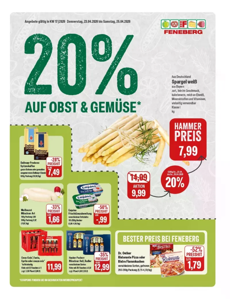 Feneberg Prospekt vom 23.04.2026, Seite 1