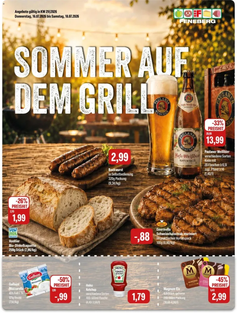 Feneberg Prospekt vom 16.07.2026, Seite 1