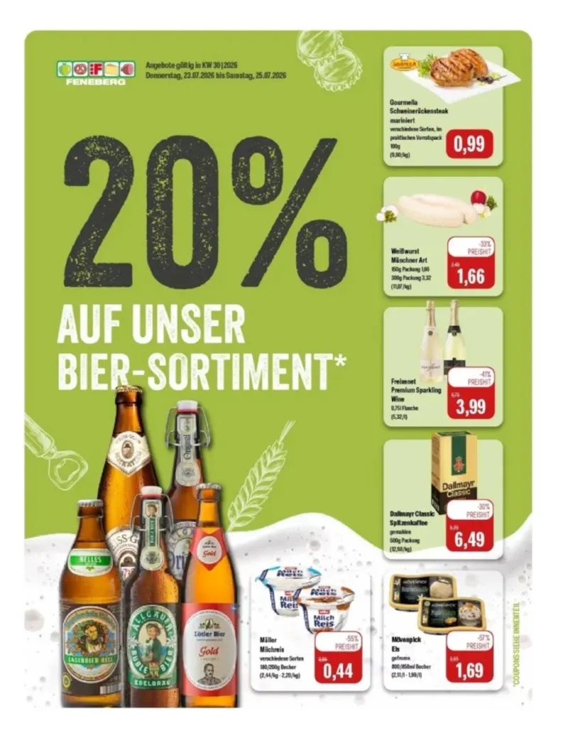 Feneberg Prospekt vom 23.07.2026, Seite 1