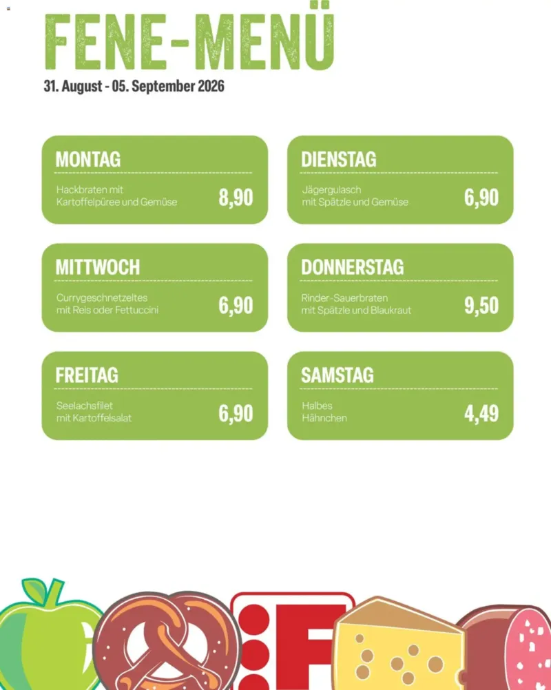 Feneberg Prospekt vom 31.08.2026, Seite 1