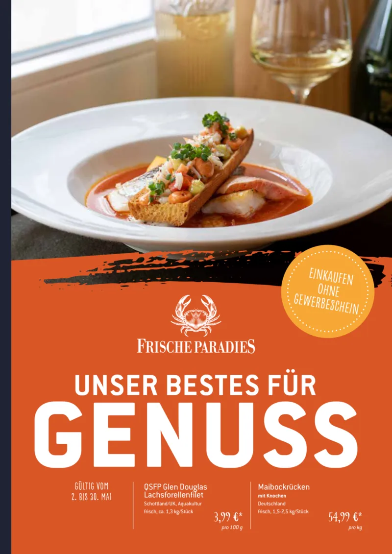 FrischeParadies Prospekt vom 02.05.2026, Seite 1
