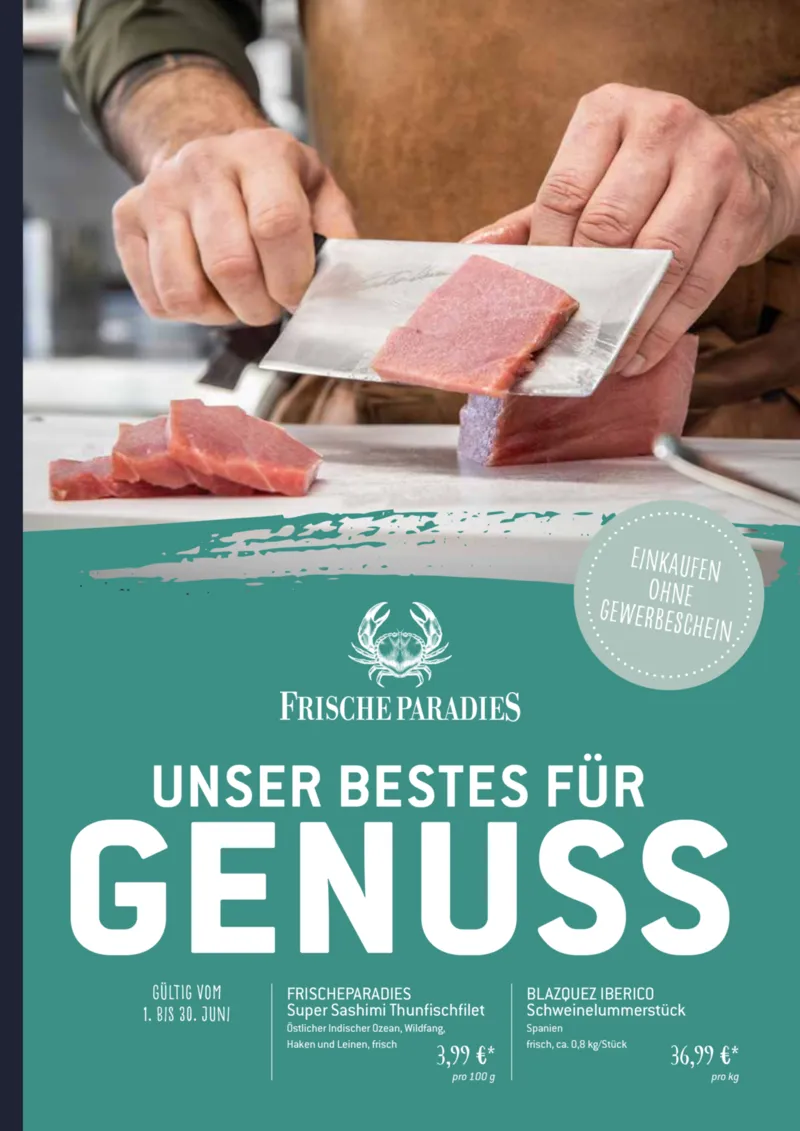 FrischeParadies Prospekt vom 01.06.2026, Seite 1