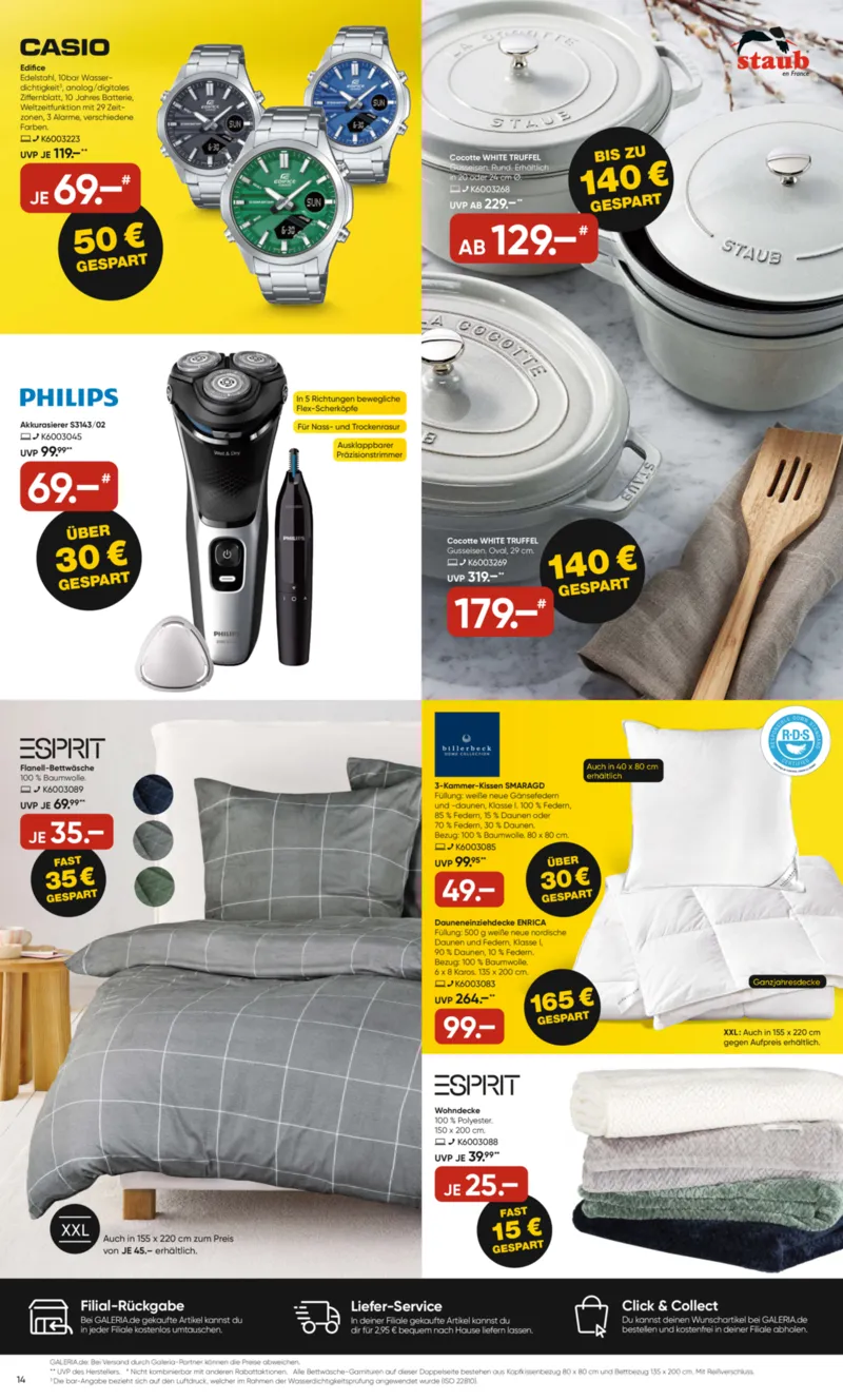 GALERIA Prospekt vom 15.10.2025, Seite 14 GALERIA Prospekt vom 15.10.2025, Seite 14