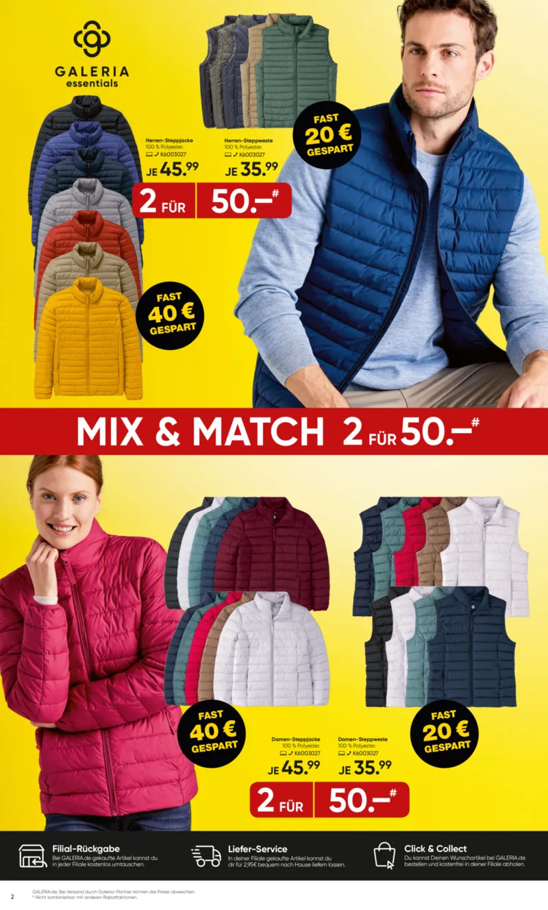 GALERIA Prospekt vom 15.10.2025, Seite 2 GALERIA Prospekt vom 15.10.2025, Seite 2